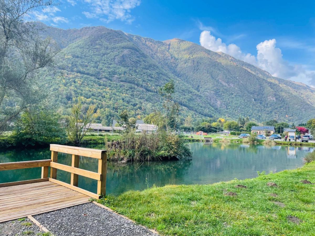 Duplex Du Pailhet, T3 Neuf, Vue Montagne, Parking, Navette Et 2 Velos A Disposition Gratuitement Bagnères-de-Luchon エクステリア 写真