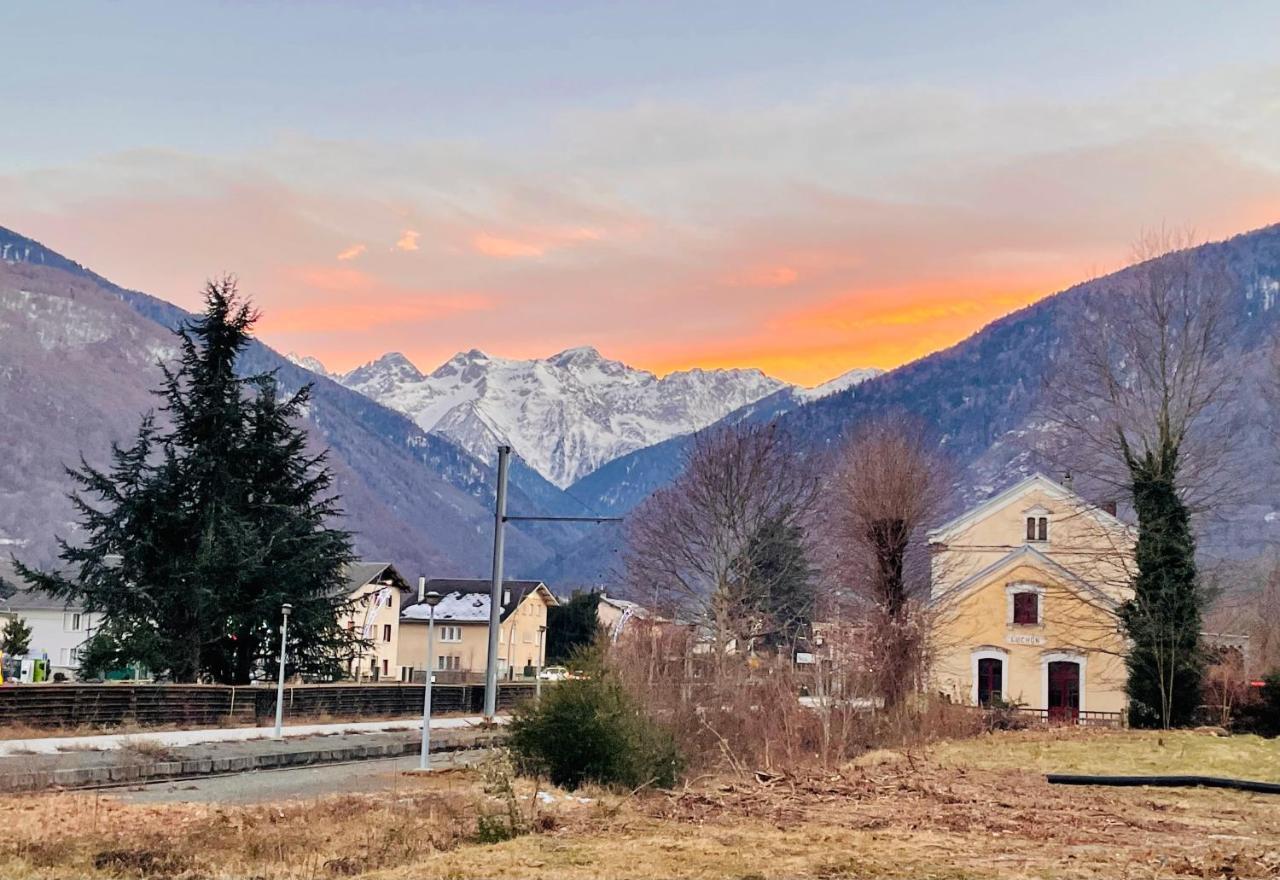 Duplex Du Pailhet, T3 Neuf, Vue Montagne, Parking, Navette Et 2 Velos A Disposition Gratuitement Bagnères-de-Luchon エクステリア 写真