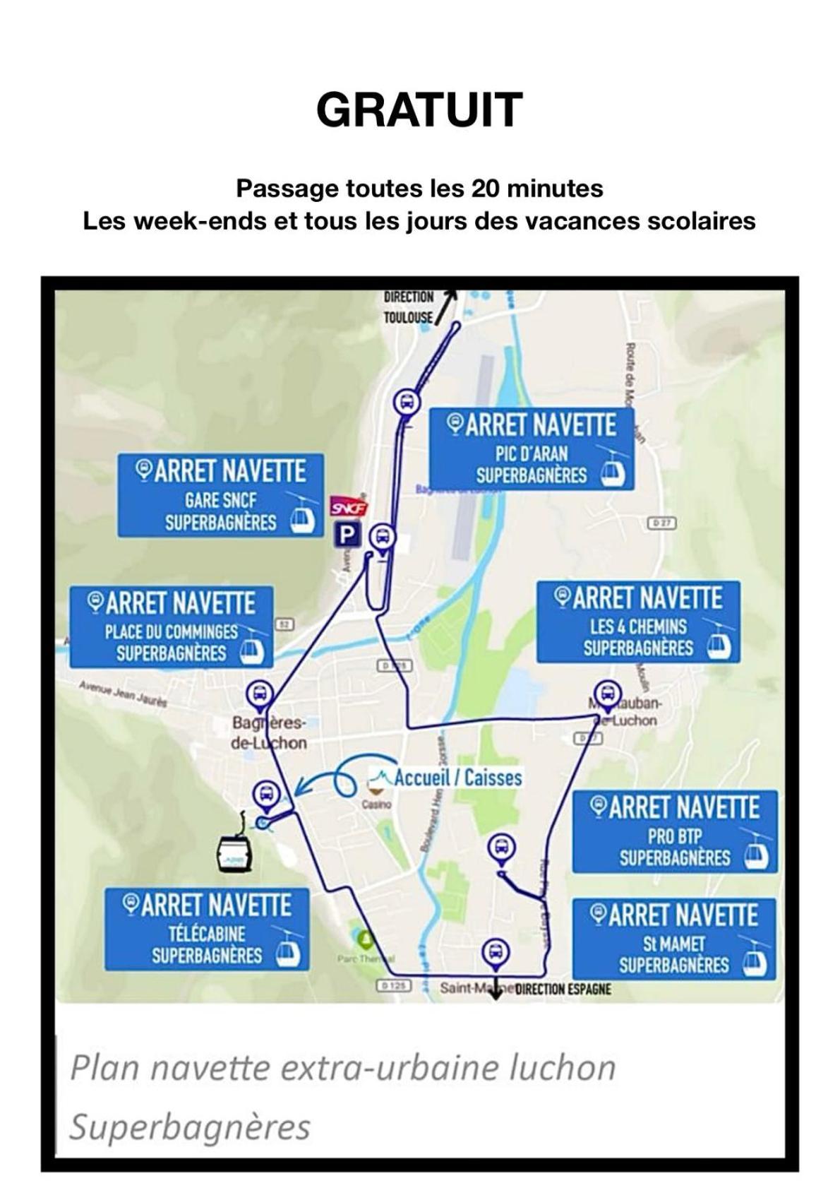 Duplex Du Pailhet, T3 Neuf, Vue Montagne, Parking, Navette Et 2 Velos A Disposition Gratuitement Bagnères-de-Luchon エクステリア 写真