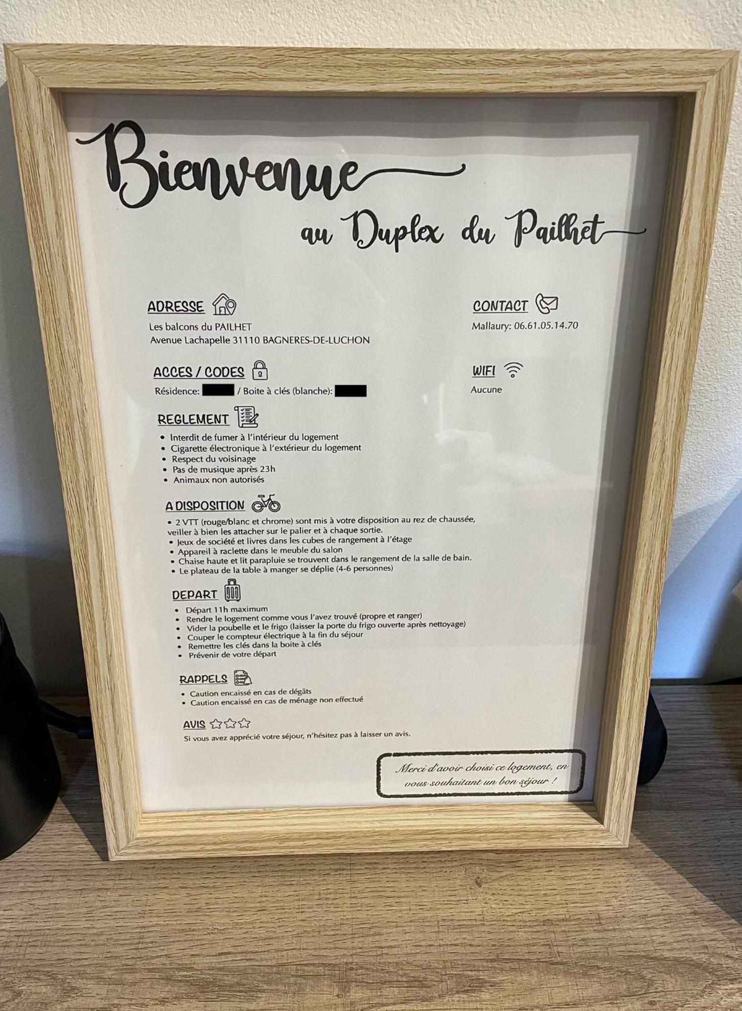 Duplex Du Pailhet, T3 Neuf, Vue Montagne, Parking, Navette Et 2 Velos A Disposition Gratuitement Bagnères-de-Luchon エクステリア 写真