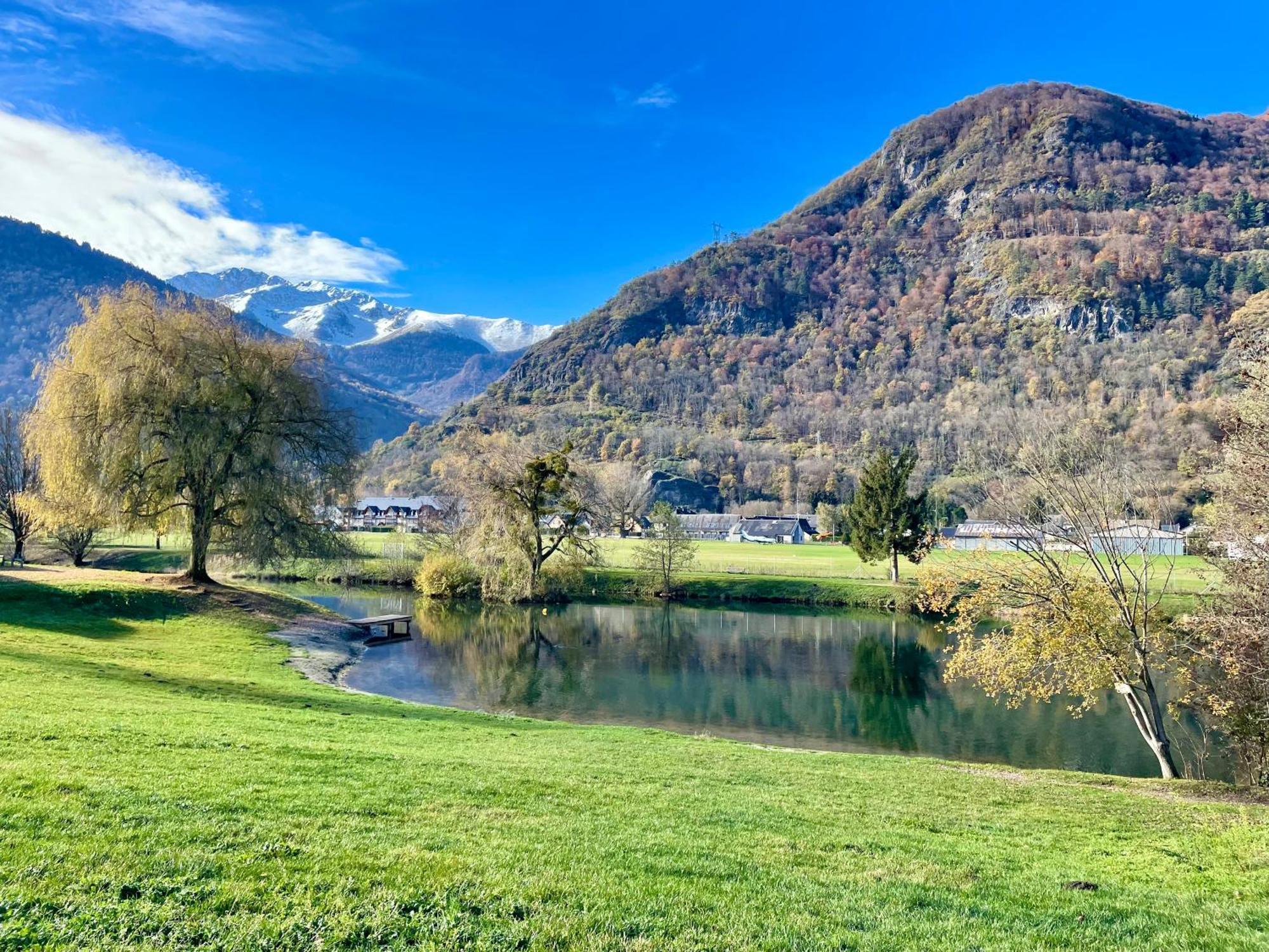 Duplex Du Pailhet, T3 Neuf, Vue Montagne, Parking, Navette Et 2 Velos A Disposition Gratuitement Bagnères-de-Luchon エクステリア 写真